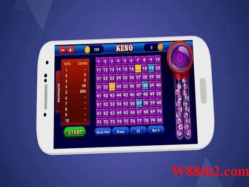Mẹo chơi keno w88