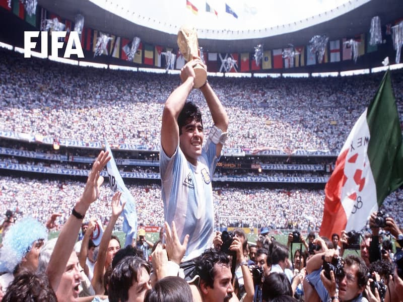 Chiến thắng trước tuyển Đức và giành ngôi vô địch World Cup 1986