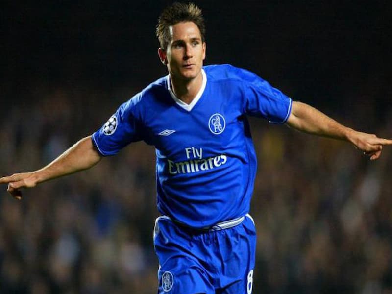 Frank James Lampard thời trẻ trong màu áo CLB Chelsea