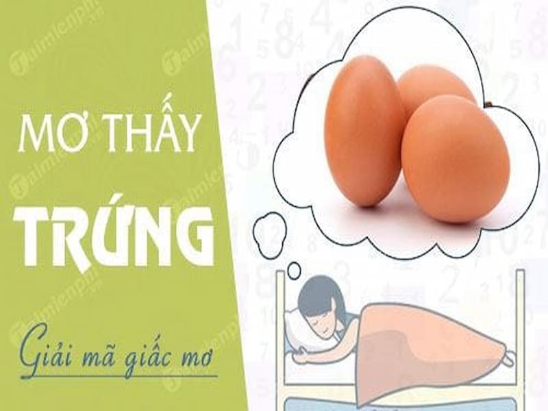 giấc mơ 2 quả trứng