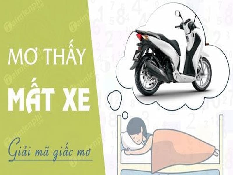 giải mã giấc mơ mất xe máy