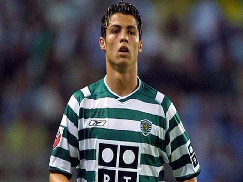 Ronaldo chơi bóng tại câu lạc bộ Sporting