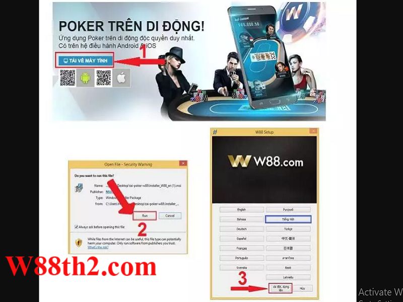 Bước 3: Tải về máy tính cá nhân