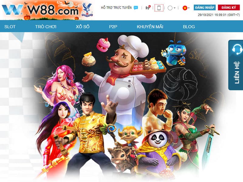 trách nhiệm chơi game W88