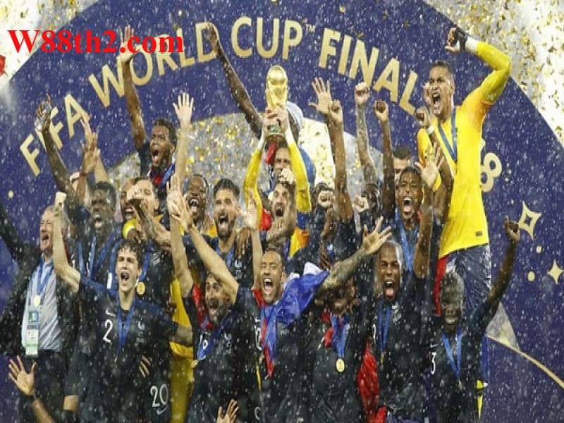 Đội bóng vô địch World cup 2018 Pháp