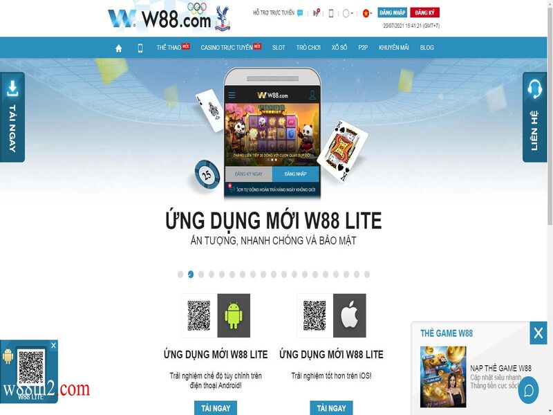 Ứng dụng w88lite
