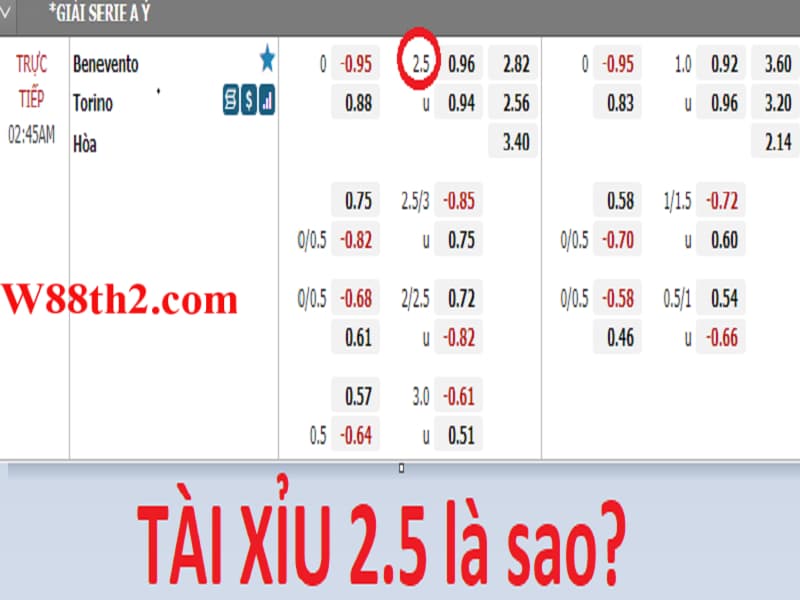 ราคาบอลสูงต่ำ 2.5 วิธีรับรู้ราคาบอลสูงต่ำ 2.5