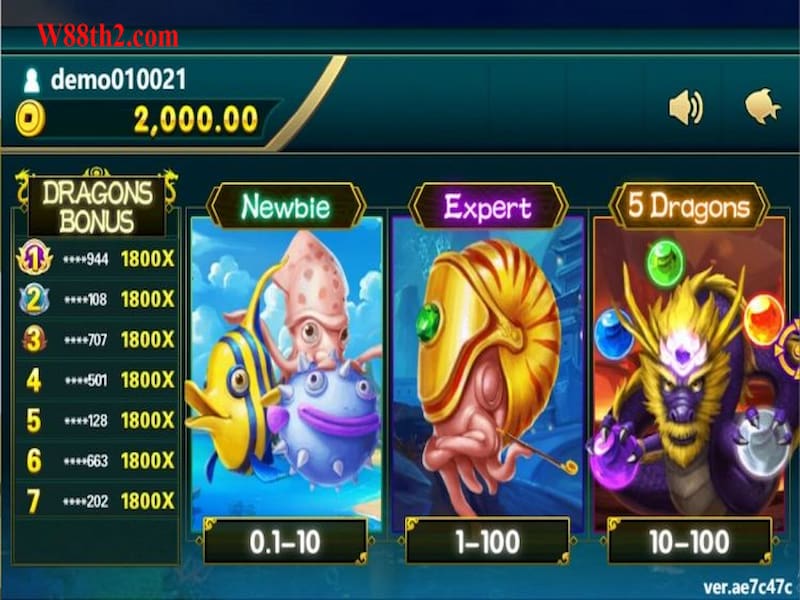 วิธีเล่นเกม Five Dragon Fishing วิธีเล่นเกม Five Dragon Fishing